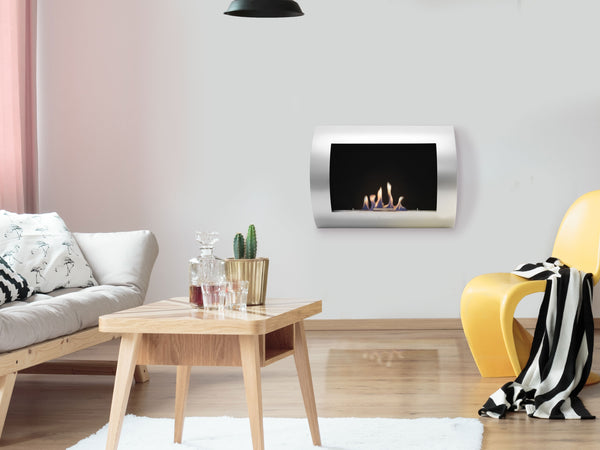 INOX-CLASIC: Chimeneas bioetanol pared