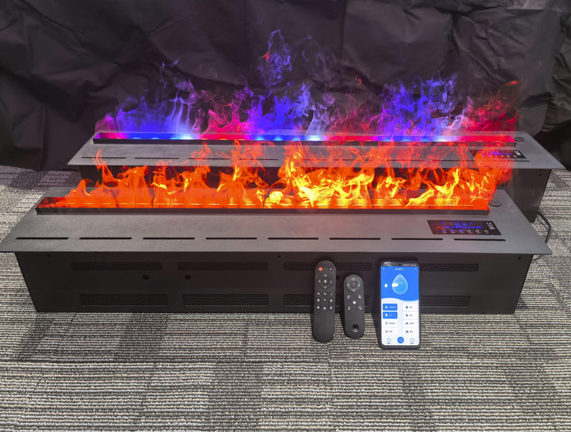 🔥 Chimeneas de Vapor de Agua Purline: Tecnología, Diseño y Seguridad en Cada Llama