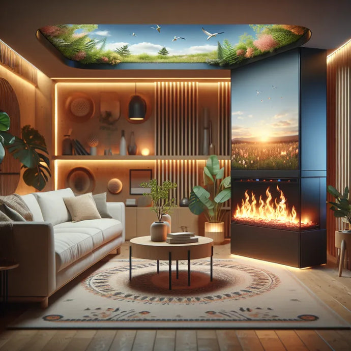 Crea un ambiente cálido y saludable con estas chimeneas ecológicas!