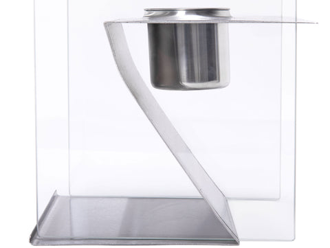 Chimenea bioetanol de mesa Material Acero