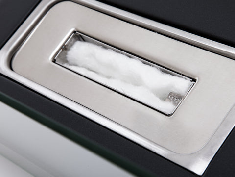 Potencia Maxima 1000 W Chimenea de etanol de sobremesa en metal negro