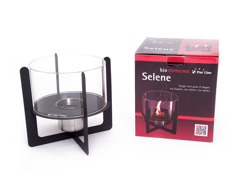 Chimenea bioetanol de mesa Material Metal