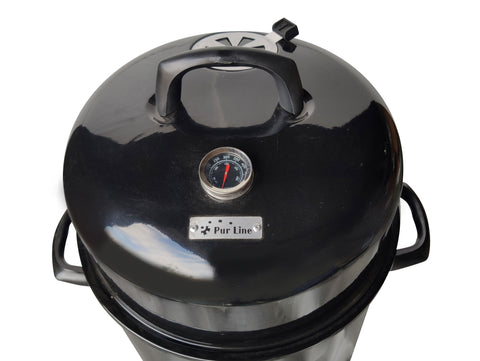 EFP69: Barbacoa 3 en 1 con ahumador asador y parrilla