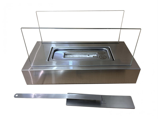 ALGEIROS INOX: Chimenea bioetanol de mesa