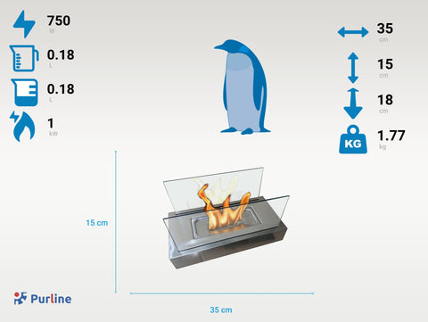 ALGEIROS INOX Capacidad Total 0.18 L