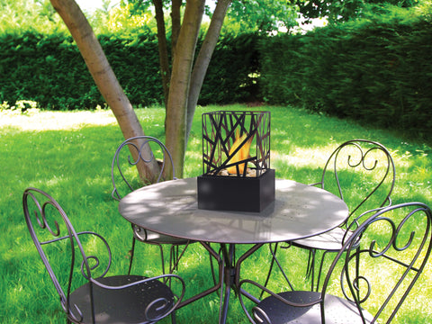 Chimenea bioetanol de mesa Material Metal