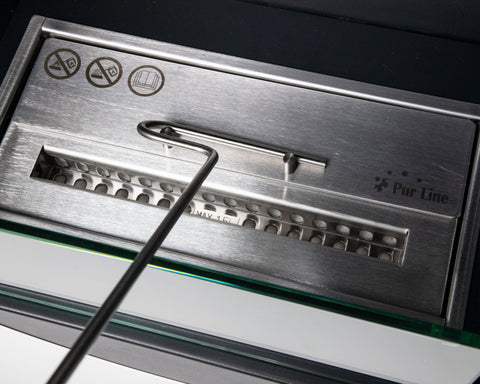 Chimeneas bioetanol de suelo Material Acero