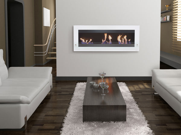 MELIBEA: Chimeneas bioetanol pared