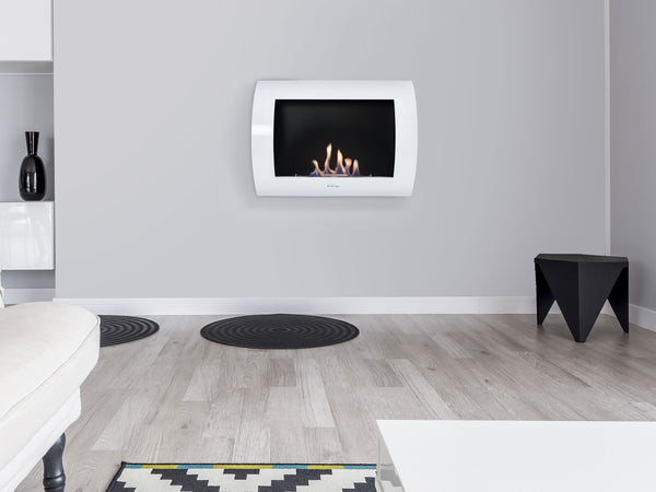 INOX-CLASIC W: Chimeneas bioetanol pared