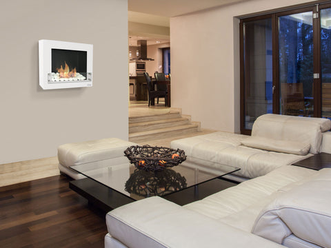BESTBIO DESIGN W: Chimeneas bioetanol pared