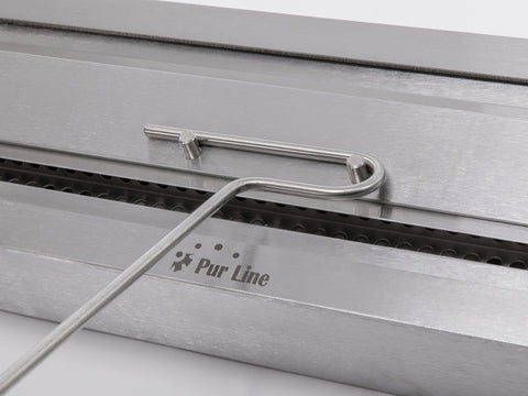 Potencia Maxima 6000 W Bloque de combustión con fibra cerámica y tapa para regular la llama 9L