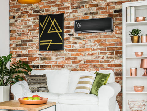 HOTI M100: Calefactor split mural 2000 W con control WIFI y temporizador