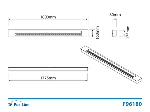 Packaging8436545098622: 8x180x16 cm 26.00Kg.
