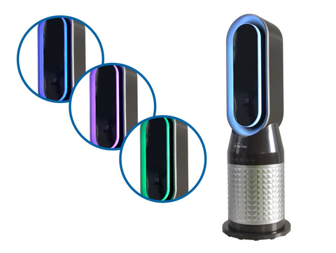 Calefactor digital 2kW con LED ambiental