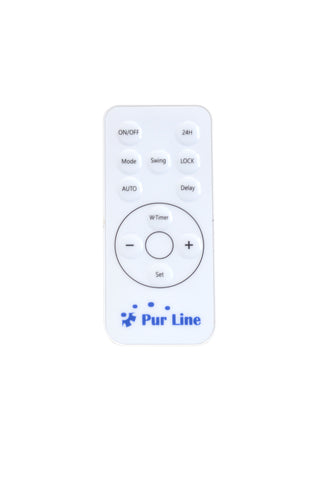 HOTI M80: Calefactor Cerámico mural 2000 W frontal de cristal plateado mando a distancia y temporizador