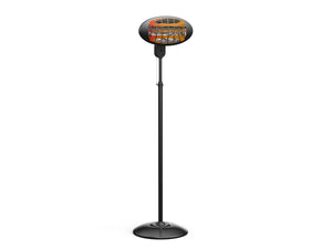 Calefactor halógeno 2000W con altura regulable