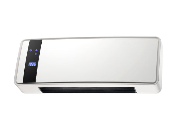 Calefactor Cerámico mural 2000 W 3 modos de funcionamiento con mando a distancia y temporizador