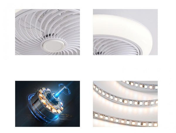 CEILY SPIRAL: Ventiladores Lámpara Led
