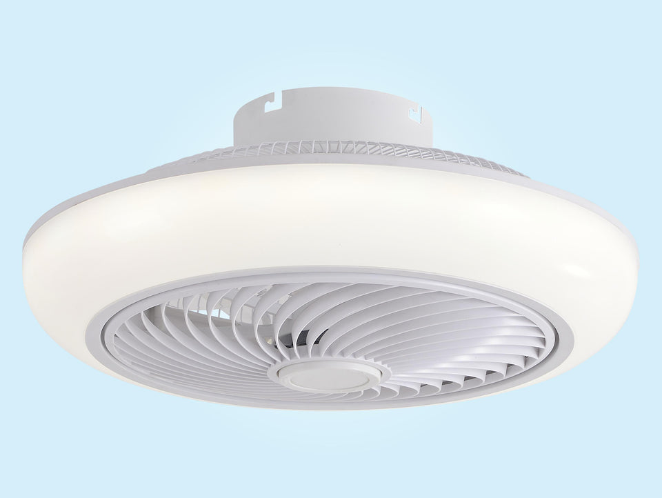 Ventilador Lámpara LED con rejilla