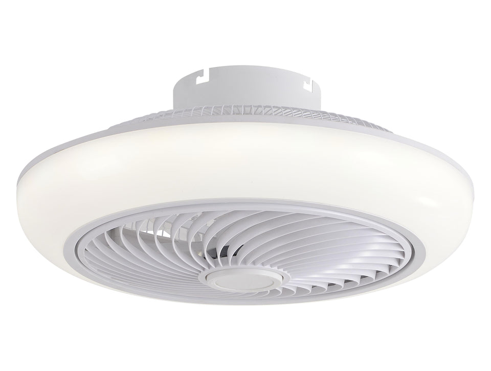 Ventilador Lámpara LED con rejilla