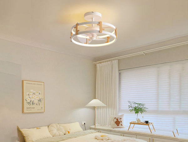 CEILY WOOD: Ventiladores Lámpara Led