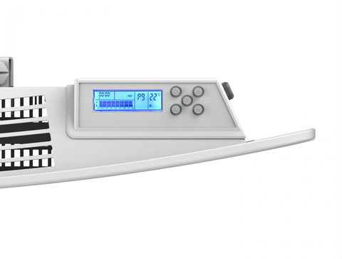 Radiador de inercia con placa cerámica interna 1500W con control WIFI