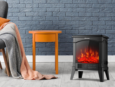 Potencia Maxima 1500 W Chimenea eléctrica de suelo compacta 1500 W