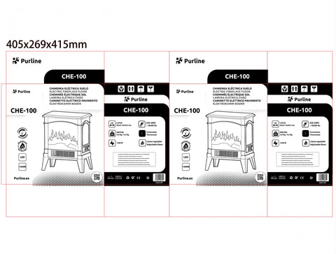 Packaging8436607026051: 46x35x22 cm 3.60Kg.