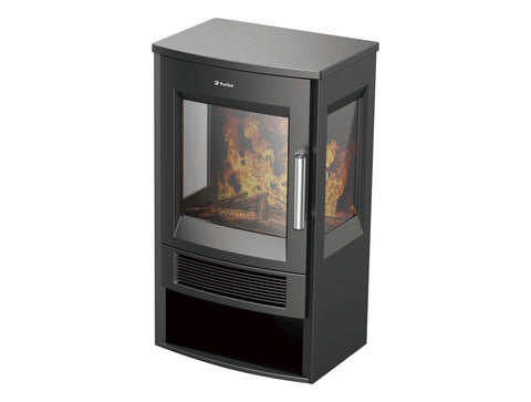 Estufa eléctrica grande de suelo con control WiFi por App