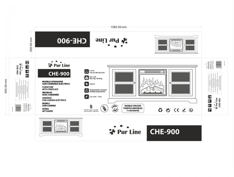 Packaging8436607025207: 63x147x40 cm 46.00Kg.