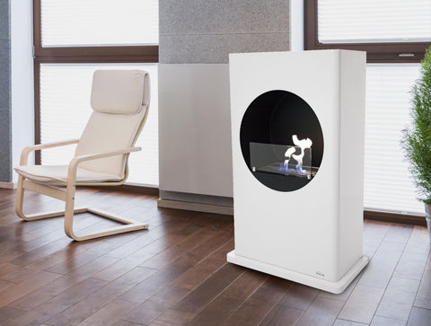 Chimeneas bioetanol de suelo Material Acero