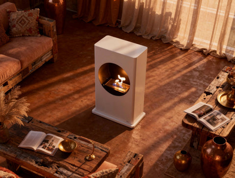 DIONYSUS: Chimeneas bioetanol de suelo