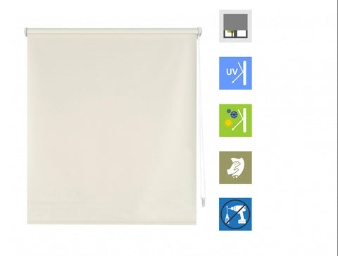Color CREMA Estor Enrollable EASYZEUS CREMA 42x180cm