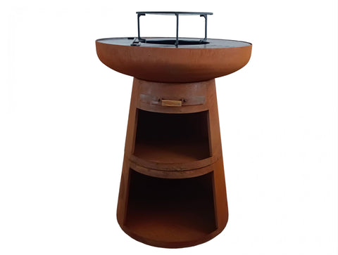 Barbacoas Material Acero Corten
