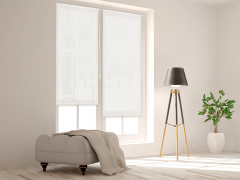 Color Crudo Estor Enrollable 140X180 CRUDO Translúcido EASY FIX