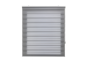 Estor Enrollable 130X180 GRIS Noche y Día