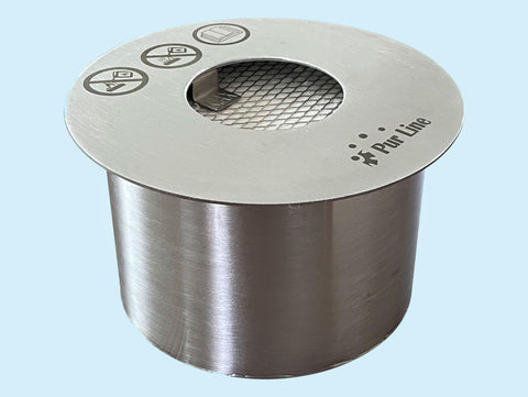 Potencia Maxima 1500 W Bloque de combustión redondo de 1L