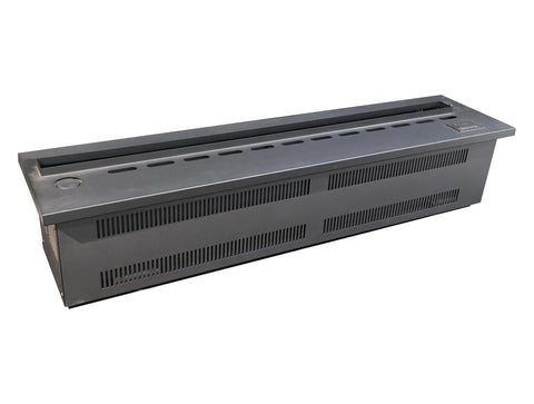 Chimenea decorativa con llama simulada en varios colores