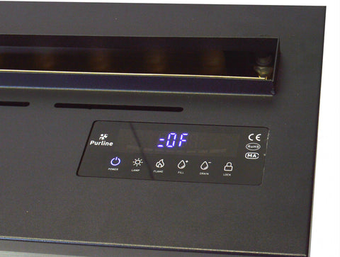 FIRECOOL COLORS 150: Chimenea decorativa con llama simulada en varios colores