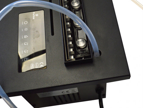 Voltaje 220-240 V Chimenea decorativa con llama simulada en varios colores