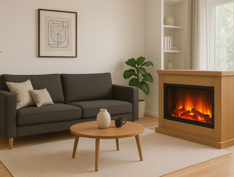 FIRECOOL RUSTIC ORANGE100 Consumo sin calor 200 W