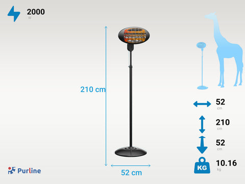 HEATY EX2000 Peso Artículo 10.16 kg