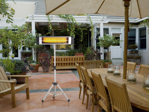 Calefactor halógeno 3000W para uso interior o exterior