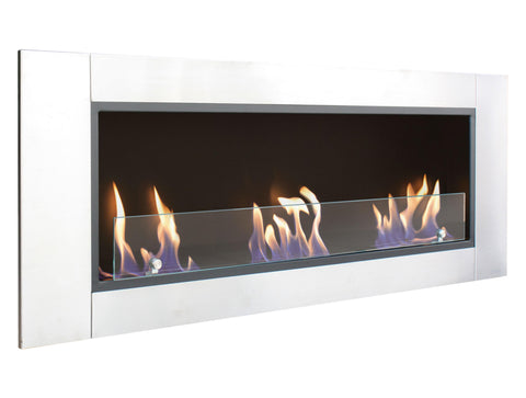 Chimenea de etanol de grandes dimensiones y 3 quemadores