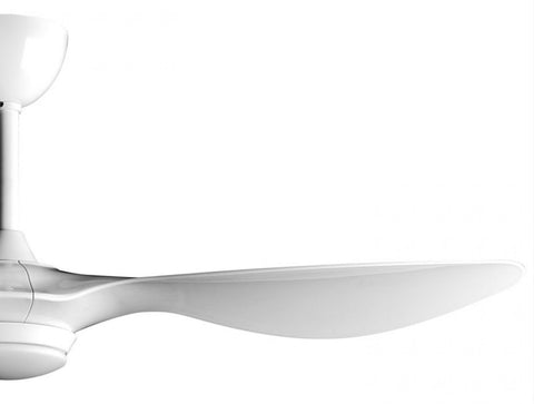 Superficie de uso 55 m2 Ventilador de Techo ø132 cm con LED y Wifi Reversible Hypersilence