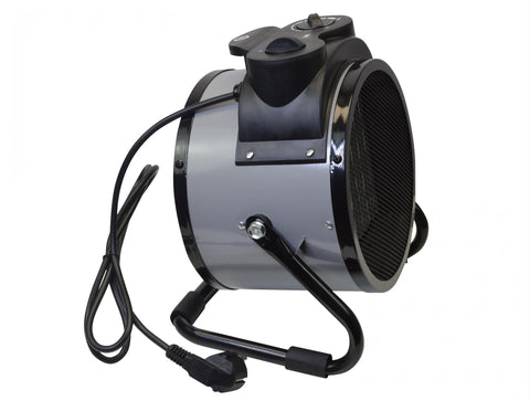 HOTI F3000 IND: Calefactor Industrial de 3000W en gris