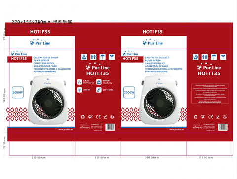 Packaging8436545099643: 27x21x14 cm 1.20Kg.