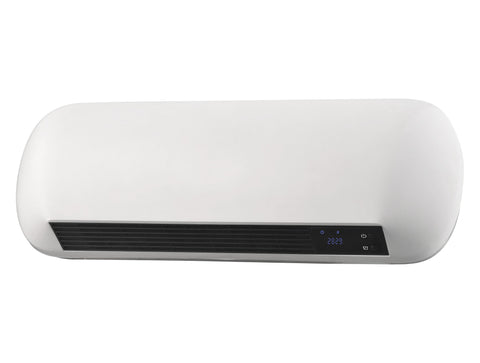 Calefactor Split ceramico de pared 2000 W con mando a distancia