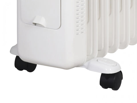 Tipo Radiador Aceite Radiador de aceite 2800W bajo consumo con recipiente para humidificación