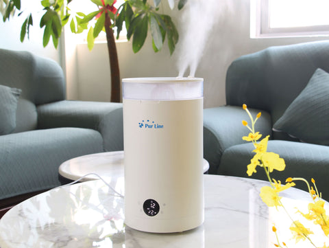 HYDRO 9: Humidificador ultrasónico de 27W vapor templado o frio para pequeñas superficies